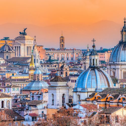 Rome Skyline, Italy